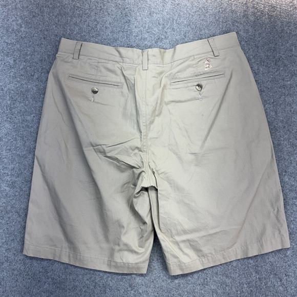 Disney Parks Men's Chino Shorts Size‎ 36 Khaki Cotton Classic Fit Casual NWT - Picture 9 of 11